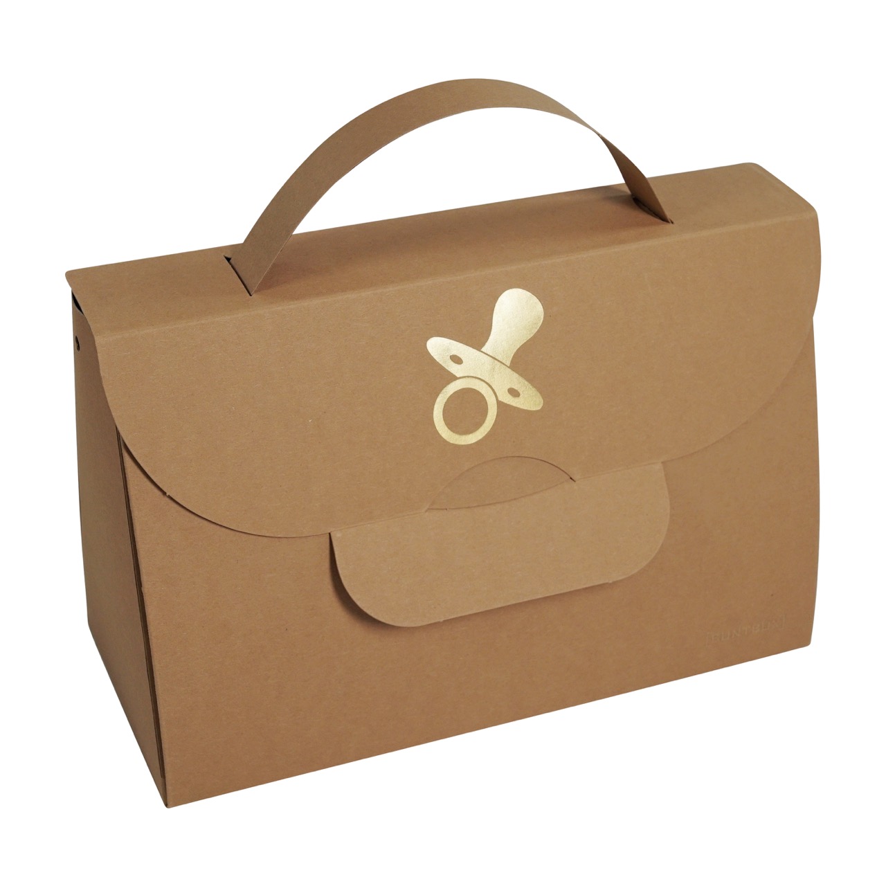 BUNTBOX Handbag Sucette d'or | Le sac en main en carton