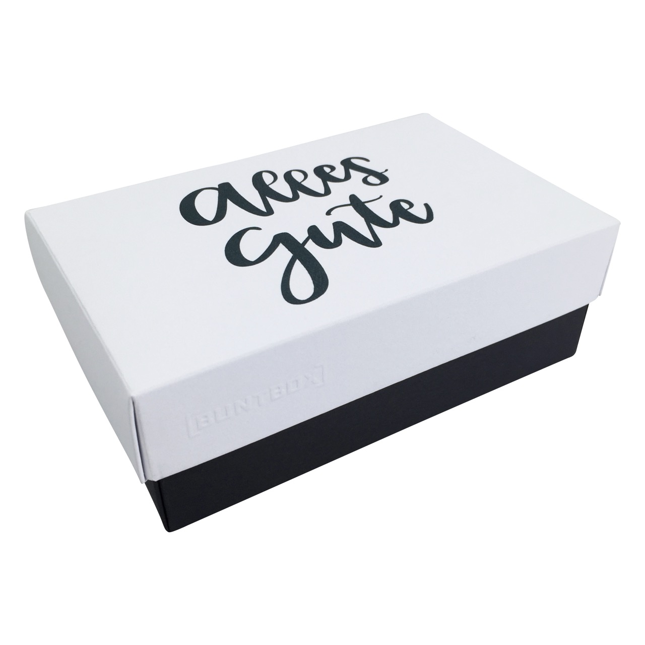 Hand Lettering Buntbox Diamant - Graphit 'Alles Gute'