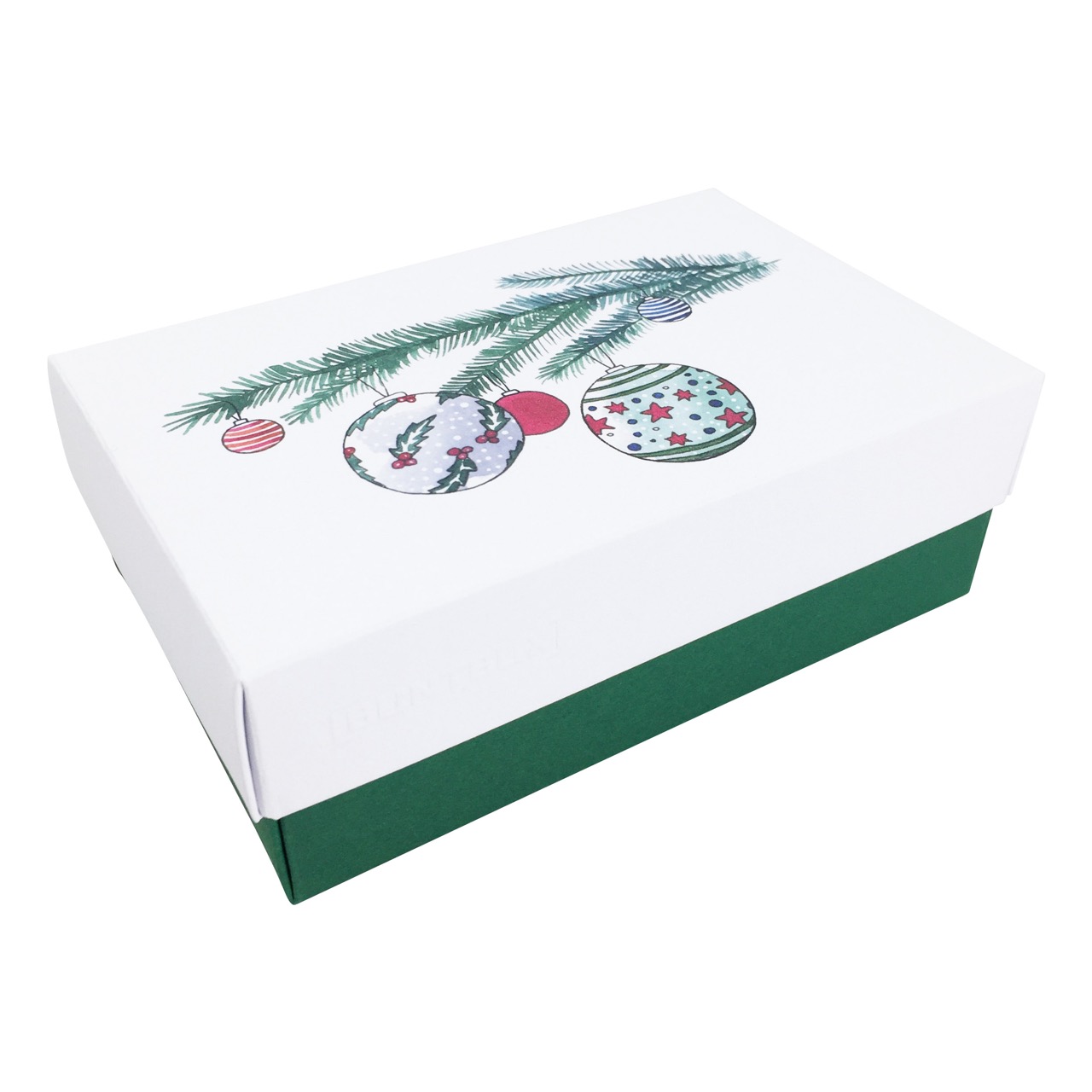 Buntbox XL Weihnachtszweig in Diamant-Smaragd