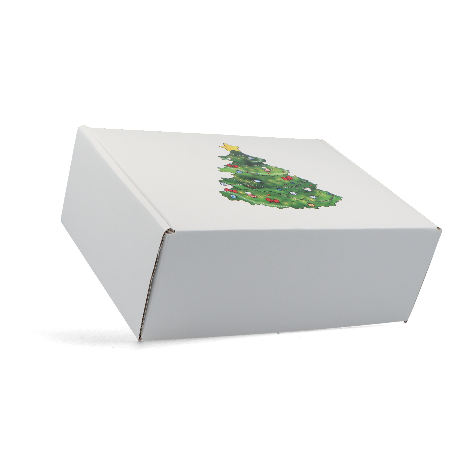 Shipping box Christmas tree