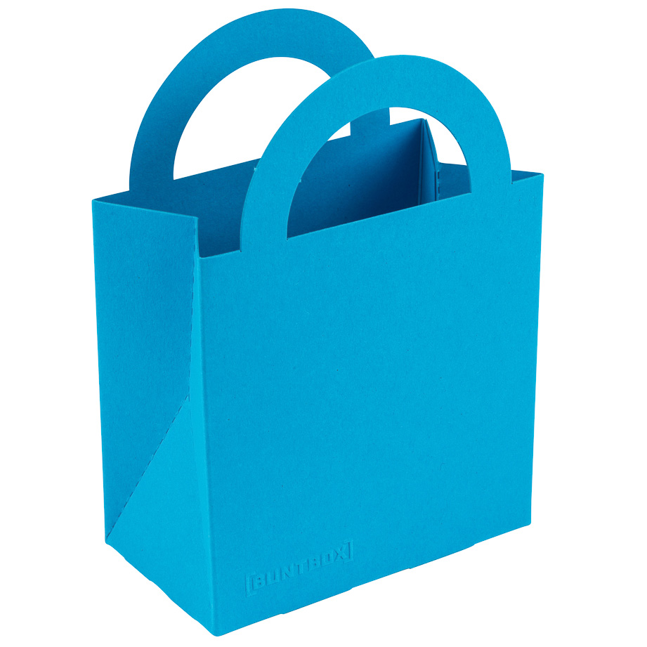 BUNTBOX Colour Bag S | Borsa piccola di cartone 9.5 x 5.2 x 13.2 cm