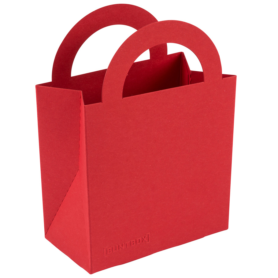 BUNTBOX Colour Bag  S | Small Cardboard Bag 9.5 x 5.2 x 13.2 cm