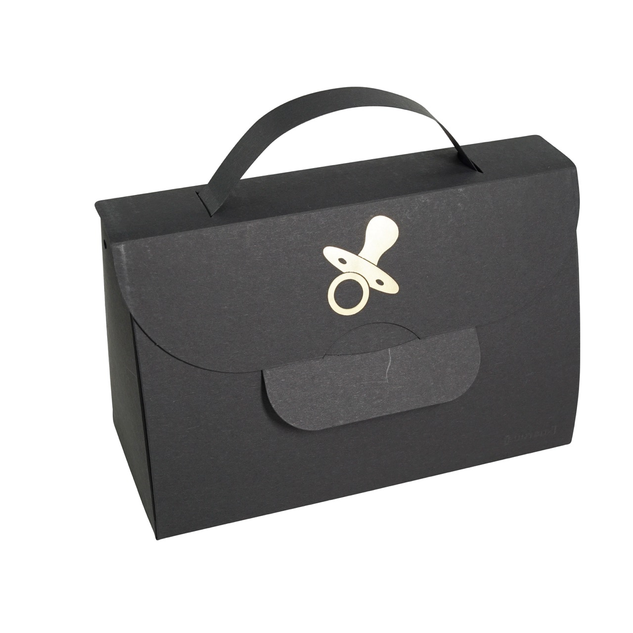 Buntbox Handbag XL Goldener Schnuller in Graphit