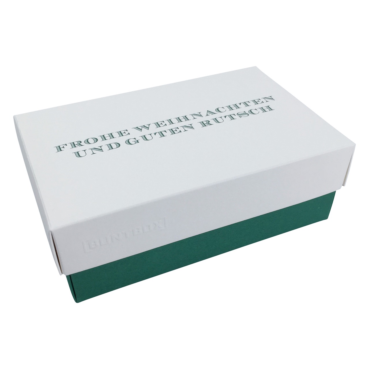 Buntbox S Fine Paper Weihnachten Rutsch in Champagner-Emerald