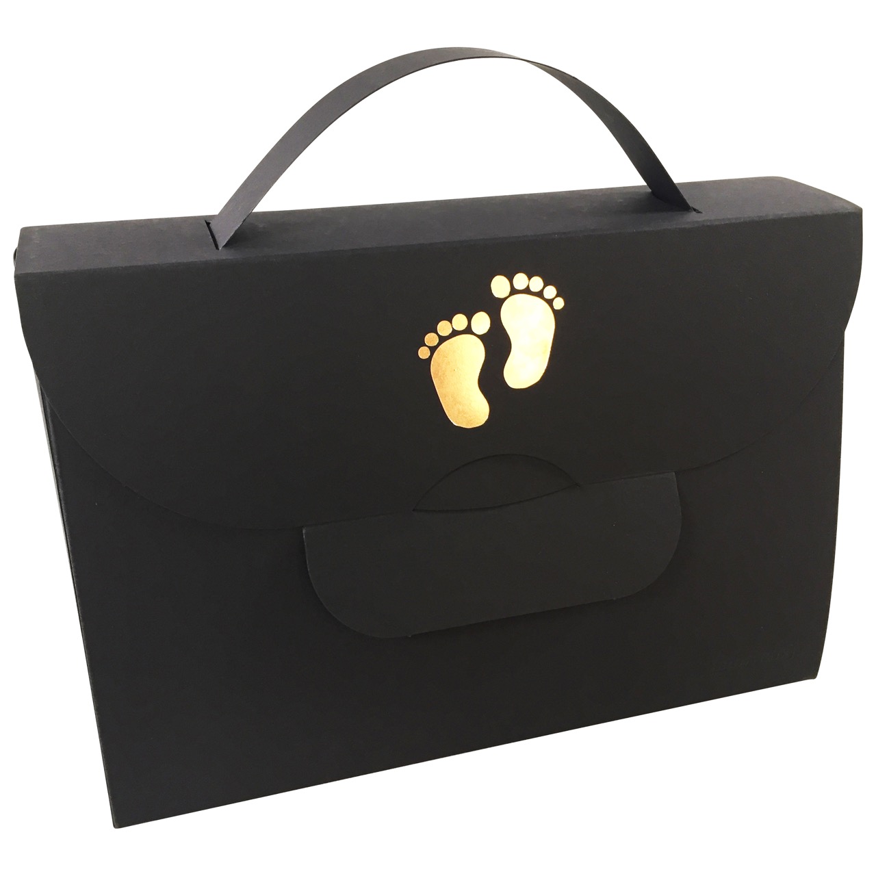 Buntbox Handbag XL Baby Foot in Graphit