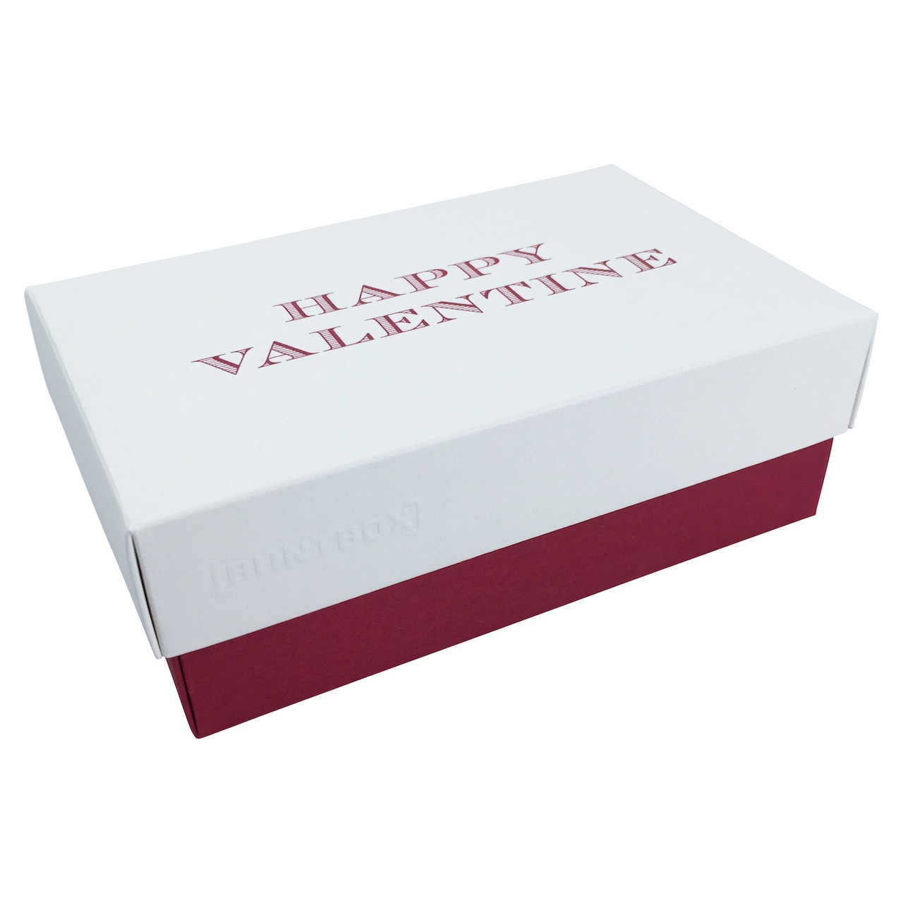 Fine Paper Edition Buntbox Champagne - Bordeaux 'Merry Christmas' - Red