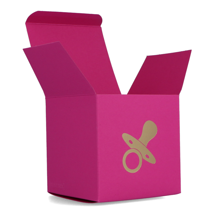 Buntbox Cube Goldener Schnuller