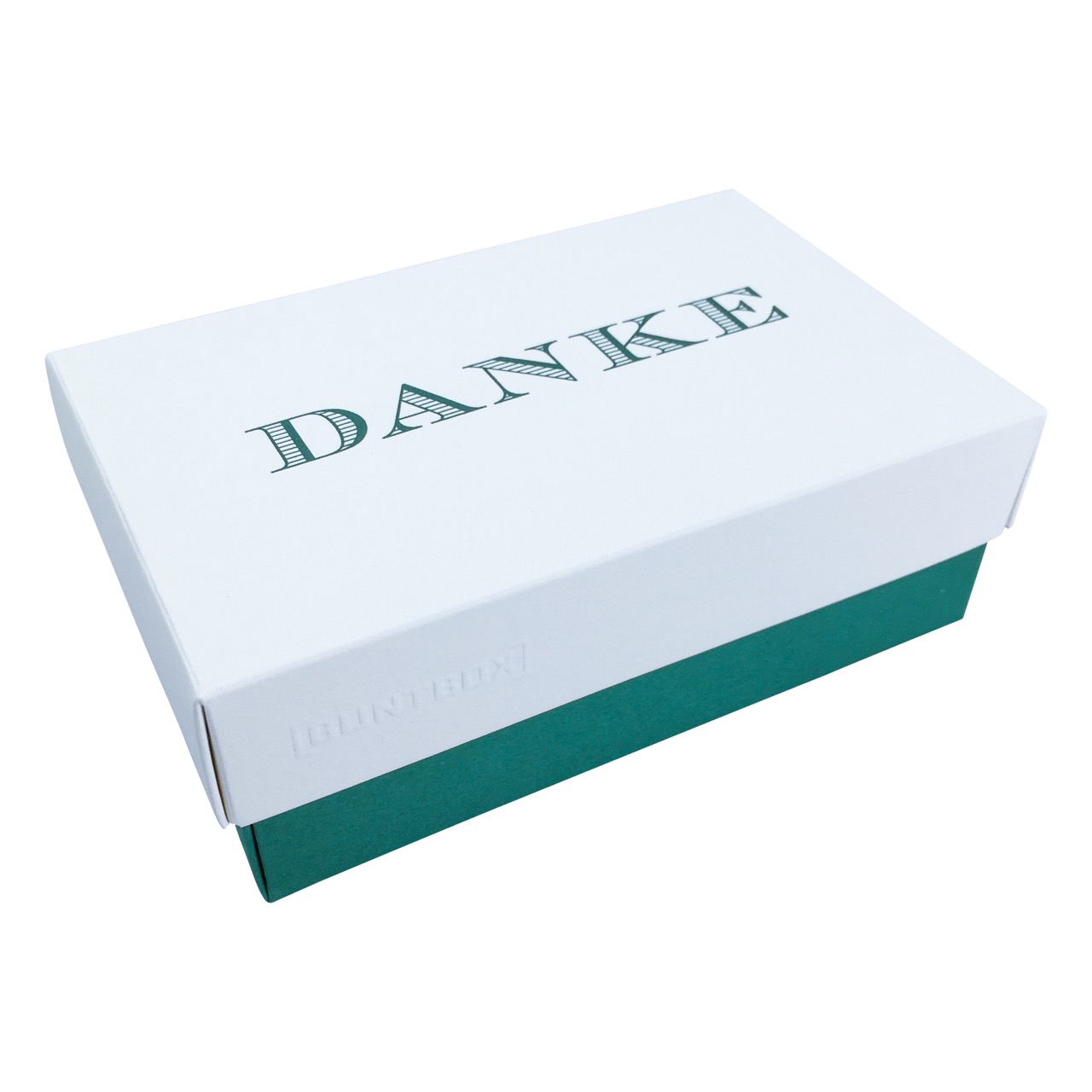 Fine Paper Edition Buntbox Champagner Bordeaux Danke Rot Gift Box