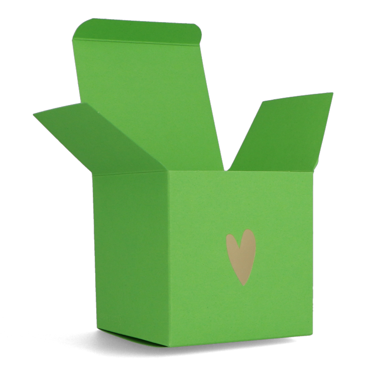 Buntbox Cube Goldenes Herz