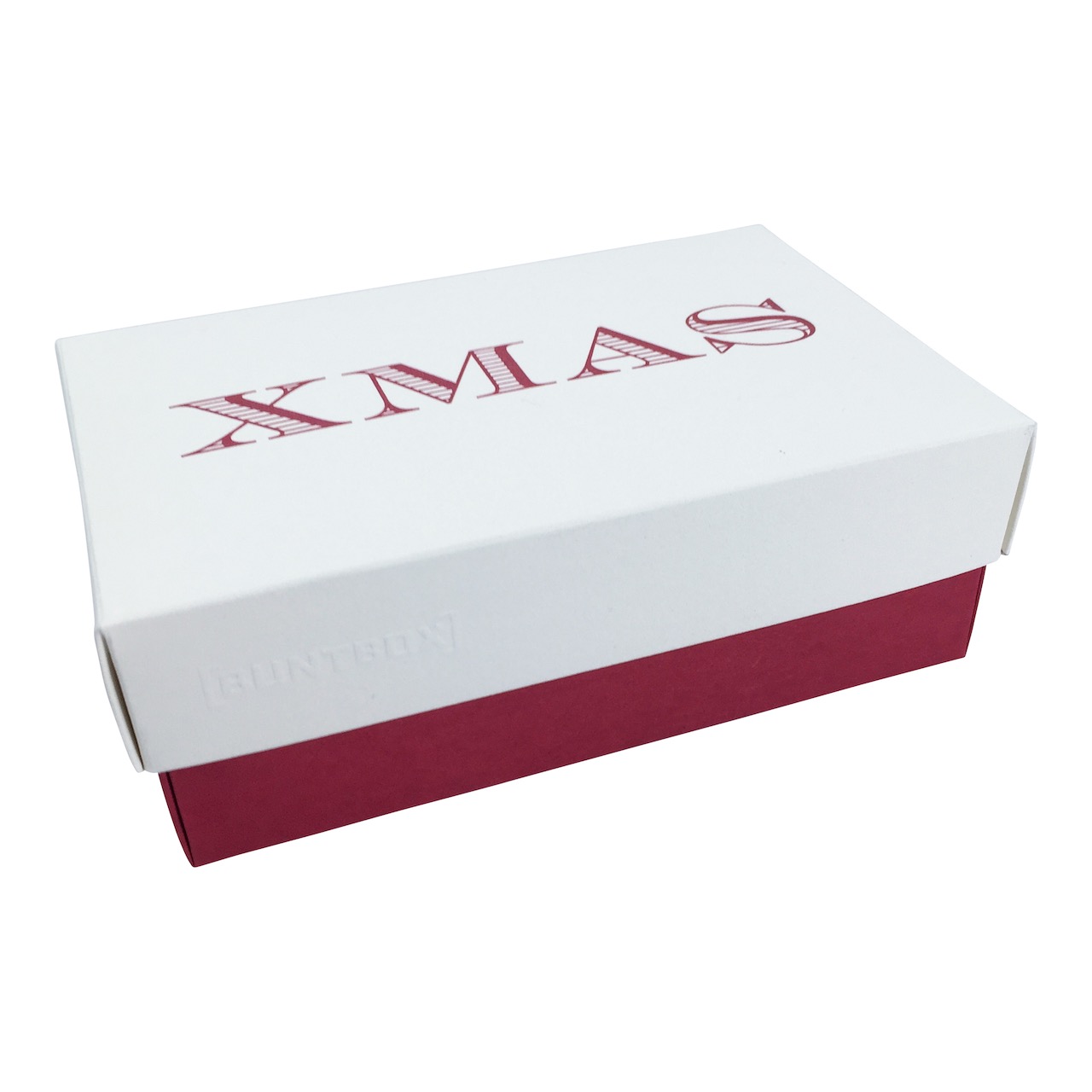 Buntbox S Fine Paper XMAS in Champagner-Bordeaux