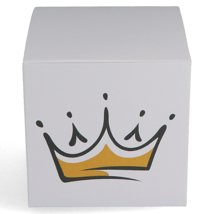 Buntbox Cube S  Krone gezeichnet in Diamant